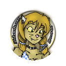 1-in Lion Dorothy Button